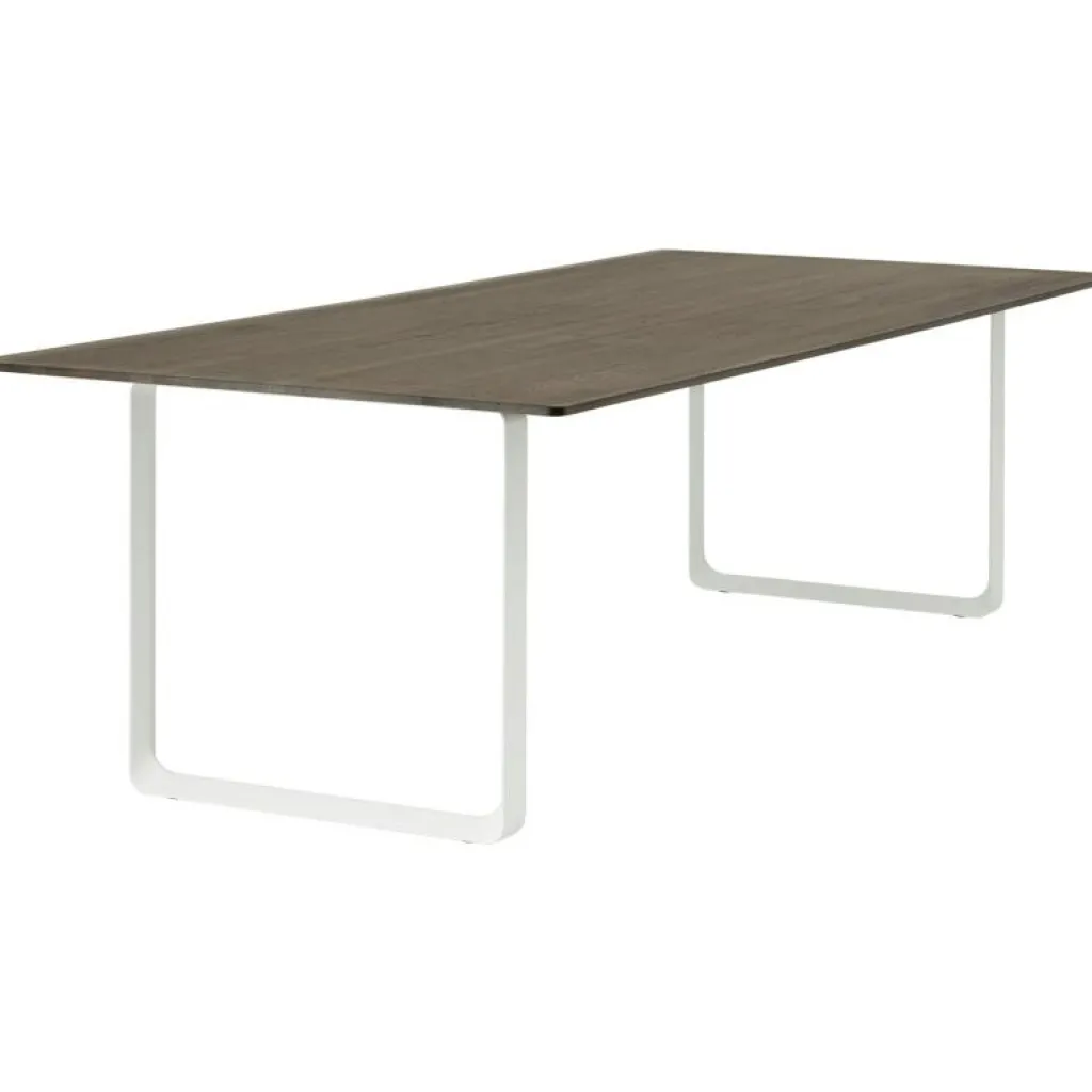 Muuto Matbord Och Barbord-70/70 Bord 255x108 cm, Massiv Rökt Ek /