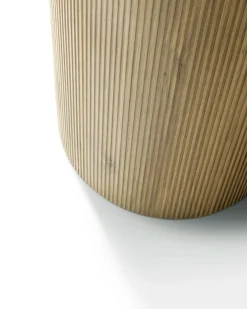 494 Cabin Bord Ø130 cm, Beige Marmor / Ljus Ek