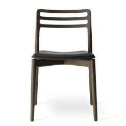 481 Cabin Stol Läder, Ljus Ek / Sand