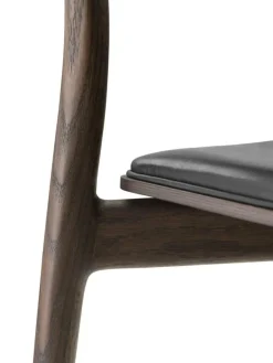 481 Cabin Stol Läder, Ljus Ek / Sand