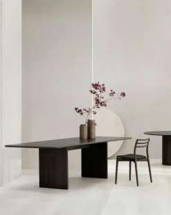 481 Cabin Stol Läder, Ljus Ek / Sand