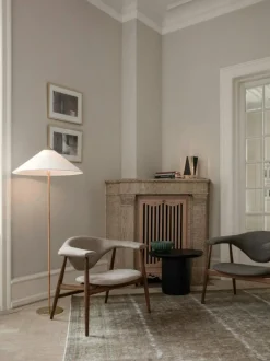 GUBI Golvlampor-9602 Golvlampa, Bambu