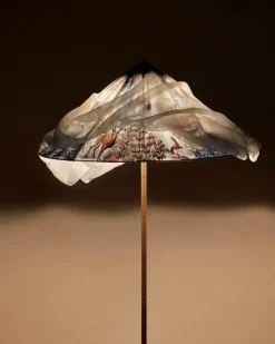 GUBI Golvlampor-9602 Golvlampa, Bambu