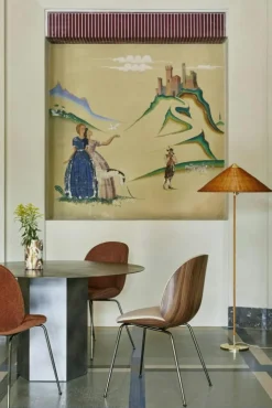 GUBI Golvlampor-9602 Golvlampa, Bambu