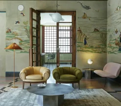 GUBI Golvlampor-9602 Golvlampa, Bambu