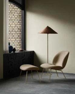 GUBI Golvlampor-9602 Golvlampa, Bambu