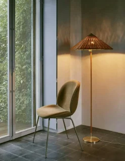 GUBI Golvlampor-9602 Golvlampa, Bambu