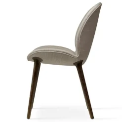 Vipp Stolar-462 Lodge Stol, Lackerad Mörk Ek / Cloud 00258