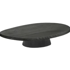 Serax Kakfat, Tårtfat & Kupor-04 Low Dune Tårtfat, Svart