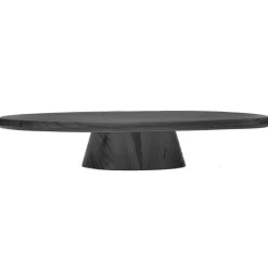 Serax Kakfat, Tårtfat & Kupor-04 Low Dune Tårtfat, Svart