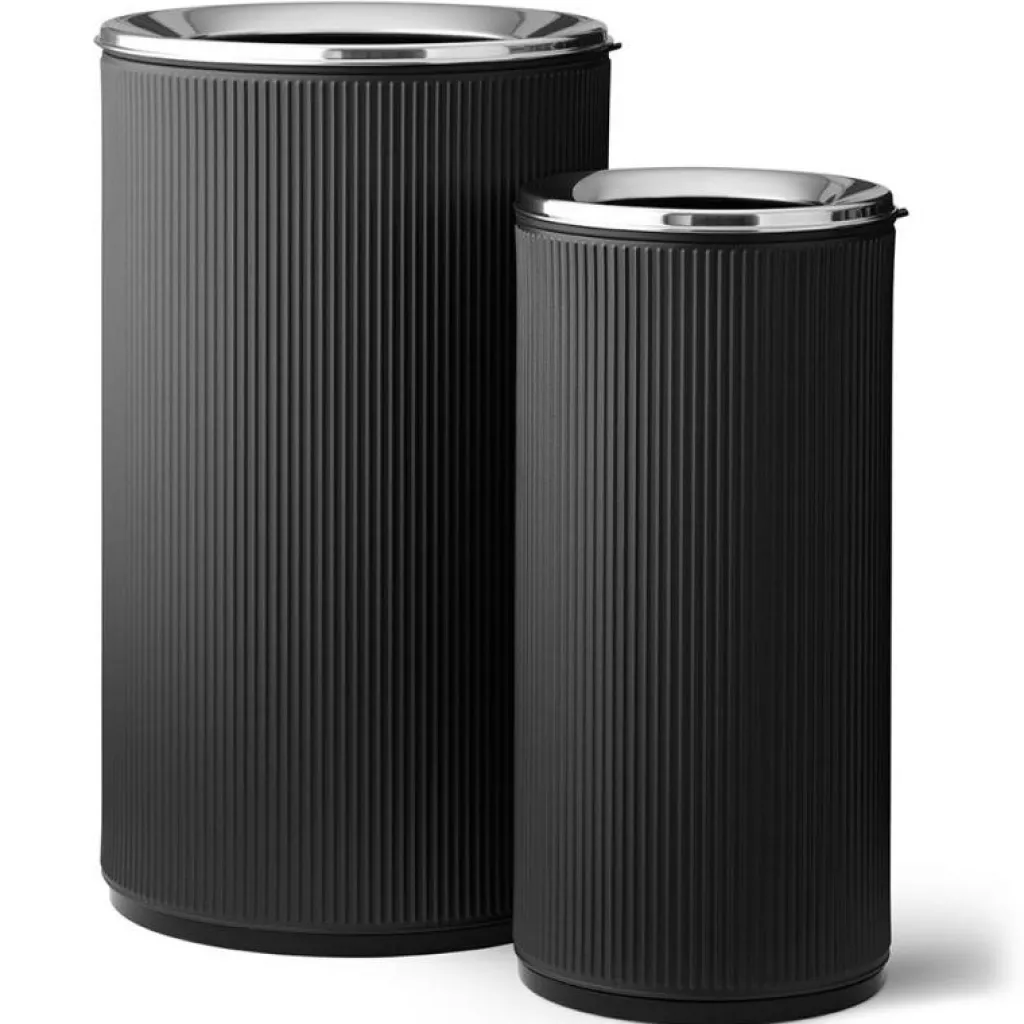 Vipp Papperskorgar & Pedalhinkar-19 Open Top Sopkorg 60 L, Svart / Svart