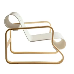 41 Paimio Fåtölj, Svart