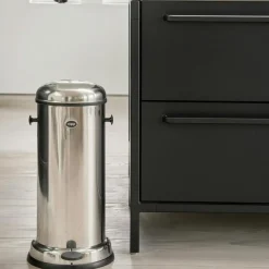 14 Pedalhink Rostfritt Stål, 8 L