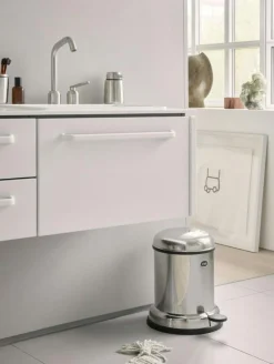 14 Pedalhink Rostfritt Stål, 8 L