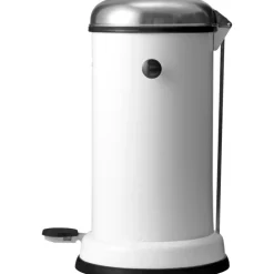 Vipp Papperskorgar & Pedalhinkar-13 Pedalhink Vit, 4 L