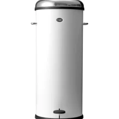 Vipp Papperskorgar & Pedalhinkar-13 Pedalhink Vit, 4 L