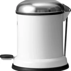 Vipp Papperskorgar & Pedalhinkar-13 Pedalhink Vit, 4 L