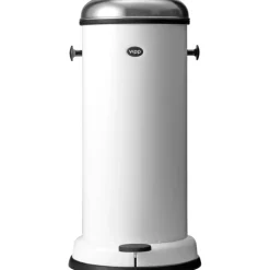 Vipp Papperskorgar & Pedalhinkar-13 Pedalhink Vit, 4 L