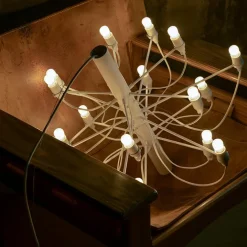 2097/18 Sarfatti Ljuskrona, Krom