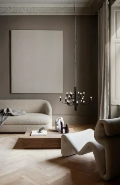 2097/18 Sarfatti Ljuskrona, Krom