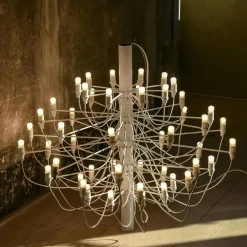 2097/50 Sarfatti Ljuskrona LED, Krom