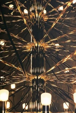 Flos Ljuskronor & Takkronor|Pendellampor-2097/75 Sarfatti Ljuskrona LED, Krom