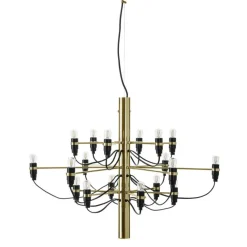 Flos Ljuskronor & Takkronor|Pendellampor-2097/18 Sarfatti Ljuskrona LED, Mässing