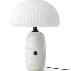 592 Sculpture Bordslampa Ø36 cm, Vit