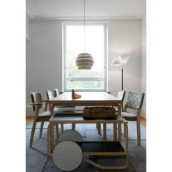 901 Serveringsvagn, Björk / Vit Laminat