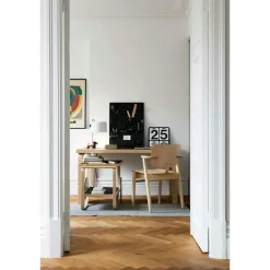 901 Serveringsvagn, Björk / Vit Laminat