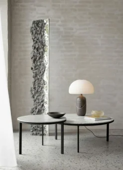 423 Soffbord 60 cm, Sky Grey Marmor