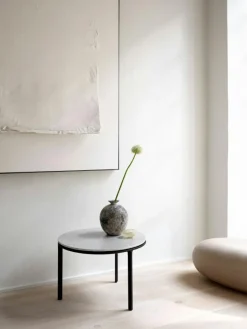 423 Soffbord 60 cm, Sky Grey Marmor