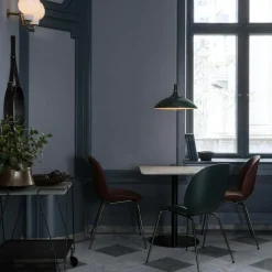 1965 Taklampa, Mässing/Vit