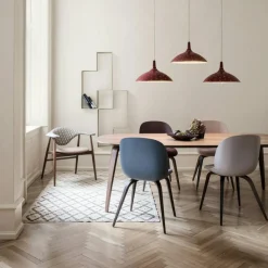 1965 Taklampa, Mässing/Vit