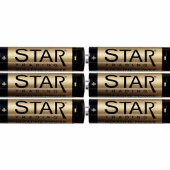 AA Alkaline Power Batterier, 6-pack