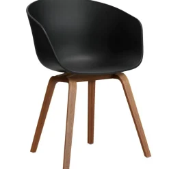 AAC 22 2.0 Karmstol, Lackerad Valnöt / Svart