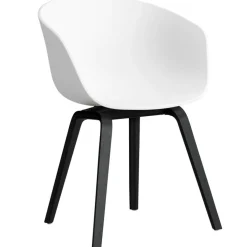 HAY Stolar-AAC 22 2.0 Karmstol, Svartlackad Ek / Svart