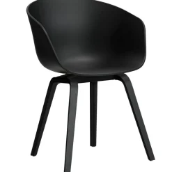 HAY Stolar-AAC 22 2.0 Karmstol, Svartlackad Ek / Svart