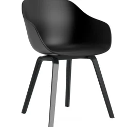 AAC 222 2.0 Karmstol, Svartlackad Ek / Concrete Grey