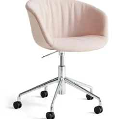 AAC53 Soft Stol 5 star swivel, Aluminium / Mode Petal