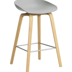 AAS 32 2.0 Barstol 75 cm, Lackad Ek / Svart