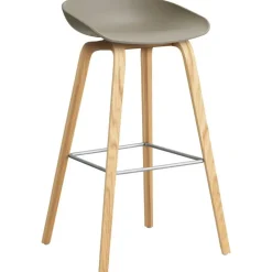 AAS 32 2.0 Barstol 75 cm, Lackad Ek / Svart