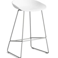 AAS 38 2.0 Barstol 65 cm, Rostfritt Stål / Svart