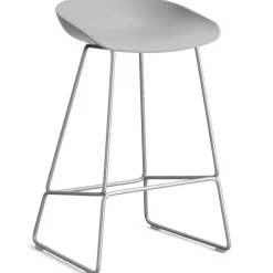 AAS 38 2.0 Barstol 65 cm, Rostfritt Stål / Svart