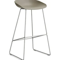 AAS 38 2.0 Barstol 65 cm, Rostfritt Stål / Svart