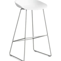 AAS 38 2.0 Barstol 65 cm, Rostfritt Stål / Svart
