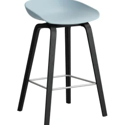 AAS 32 2.0 Barstol 65 cm, Svartlackad Ek / Raisin / Svart