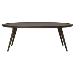 Mater Soffbord-Accent Soffbord Ovalt, Sirka Gråbetsad Ek