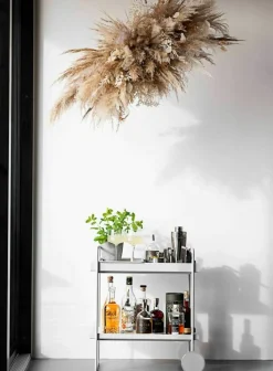 A-Cocktail Serveringsvagn, Svart