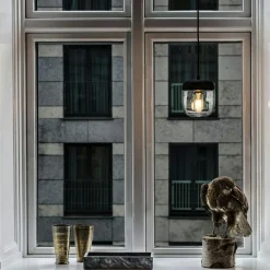 Acorn Lampskärm, Vit / Mässing